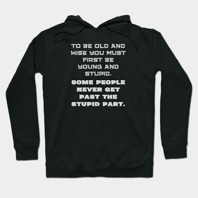 Stupid Hoodie by Lees Tees